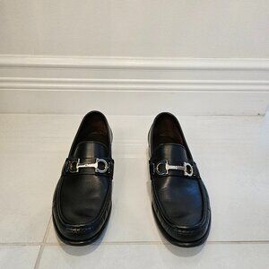 Ferragamo Men's Leather Loafers Size 8.5